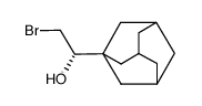 (1S)-1-(1'-adamantyl)-2-bromo-1-hydroxyethane结构式
