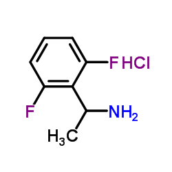 1-(2,6-DIFLUOROPHENYL)ETHYLAMINE HYDROCHLORIDE structure