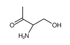 (3S)-3-amino-4-hydroxybutan-2-one结构式