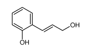 2-(3-hydroxyprop-1-enyl)phenol结构式