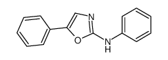 N,5-diphenyl-1,3-oxazol-2-amine Structure
