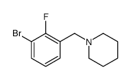 1-Bromo-2-fluoro-3-(piperidinomethyl)benzene picture