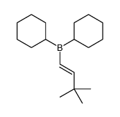 dicyclohexyl(3,3-dimethylbut-1-enyl)borane Structure