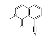 2-dihydro-2-Methyl-1-oxoisoquinoline-8-carbonitrile Structure