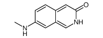 7-(Methylamino)-3-isoquinolinol结构式