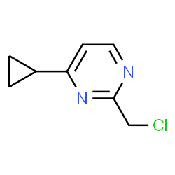 2-(Chloromethyl)-4-cyclopropylpyrimidine picture