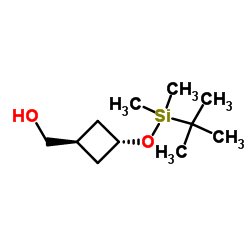 (反式-3-((叔丁基二甲基硅烷基)氧基)环丁基)甲醇图片