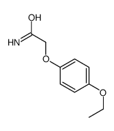 2-(4-ethoxyphenoxy)acetamide结构式