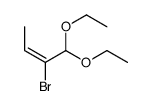 2-bromo-1,1-diethoxybut-2-ene结构式