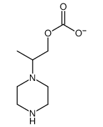 Carbonic acid, methyl 2-(1-piperazinyl)ethyl ester (9CI) Structure