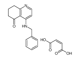 4-benzylamino-7,8-dihydroquinolin-5(6H)-one maleate结构式