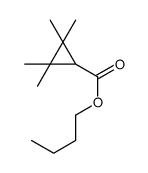 butyl 2,2,3,3-tetramethylcyclopropane-1-carboxylate结构式