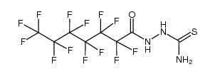 1-(perfluoroheptanpyl)semicarbazide结构式