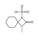 1-Chlorosulfonyl-3-methyl-1-azaspiro[3.5]nonan-2-one structure