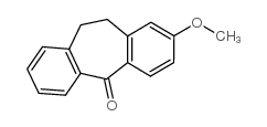 2-METHOXY-DIBENZOSUBERONE Structure