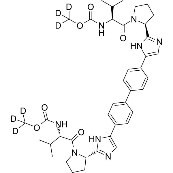 Daclatasvir-d6 structure