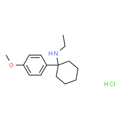 4-methoxy PCE (hydrochloride)结构式