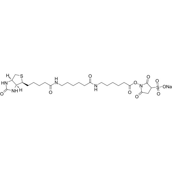 SULFO-NHS-LC-LC-BIOTIN structure