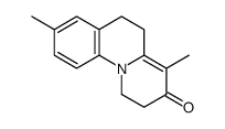 4,8-dimethyl-1,2,5,6-tetrahydrobenzo[f]quinolizin-3-one Structure