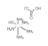 azanide; chromium(+3) cation; dihydroxy-oxo-azanium; hydrate结构式