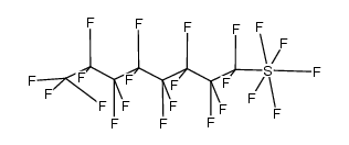 perfluoro-n-octylsulfopentafluoride Structure