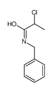 N-benzyl-2-chloropropanamide结构式