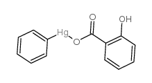 phenylmercury salicylate Structure