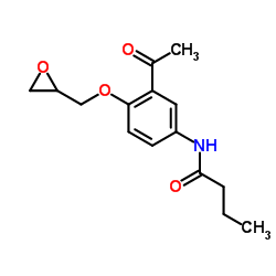 3'-Acetyl-4'-(2,3-epoxypropoxy)butyranilide picture