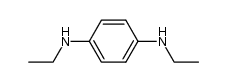 N,N'-Diethyl-1,4-phenylenediamine Structure