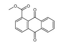 9,10-Dihydro-9,10-dioxoanthracene-1-carboxylic acid methyl ester结构式