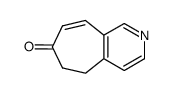 5,6-Dihydro-7H-cyclohepta[c]pyridin-7-one Structure