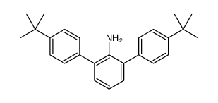 2,6-bis(4-tert-butylphenyl)aniline结构式