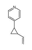 Pyridine, 4-(2-ethenylcyclopropyl)- (9CI)结构式