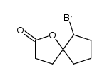 6-bromo-1-oxaspiro[4.4]nonan-2-one结构式