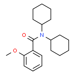 N,N-Dicyclohexyl-2-methoxybenzamide Structure