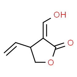 2(3H)-Furanone, 4-ethenyldihydro-3-(hydroxymethylene)-, (3Z)- (9CI)结构式