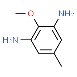 1,3-Benzenediamine,2-methoxy-5-methyl-结构式