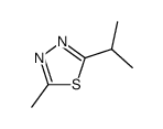 1,3,4-Thiadiazole,2-methyl-5-(1-methylethyl)-结构式