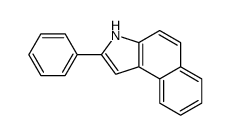 2-phenyl-3H-benzo[e]indole Structure