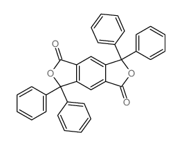 3,3,7,7-tetraphenylfuro[3,4-f][2]benzofuran-1,5-dione Structure