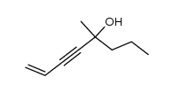 4-methyl-oct-7-en-5-yn-4-ol Structure
