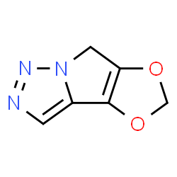 7H-[1,3]Dioxolo[3,4]pyrrolo[1,2-c][1,2,3]triazole (9CI) structure