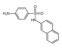 4-amino-N-naphthalen-2-ylbenzenesulfonamide结构式