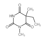 5-ethyl-1,5-dimethyl-1,3-diazinane-2,4,6-trione Structure