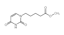 methyl 5-(2,4-dioxopyrimidin-1-yl)pentanoate Structure