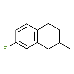 Naphthalene, 7-fluoro-1,2,3,4-tetrahydro-2-methyl- (9CI) structure