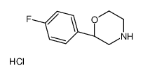 (S)-2-(4-fluorophenyl)Morpholine hydrochloride Structure