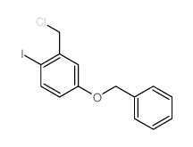 2-(chloromethyl)-1-iodo-4-phenylmethoxy-benzene picture