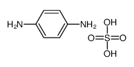 1,4-Diaminebenzene sulfate Structure