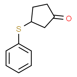 Cyclopentanone, 3-(phenylthio)-, (3S)- (9CI) picture